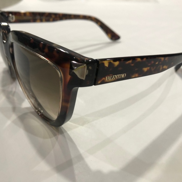 Valentino Dark Havana Sunglasses main image 5